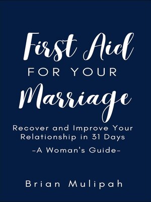 cover image of First Aid for Your Marriage